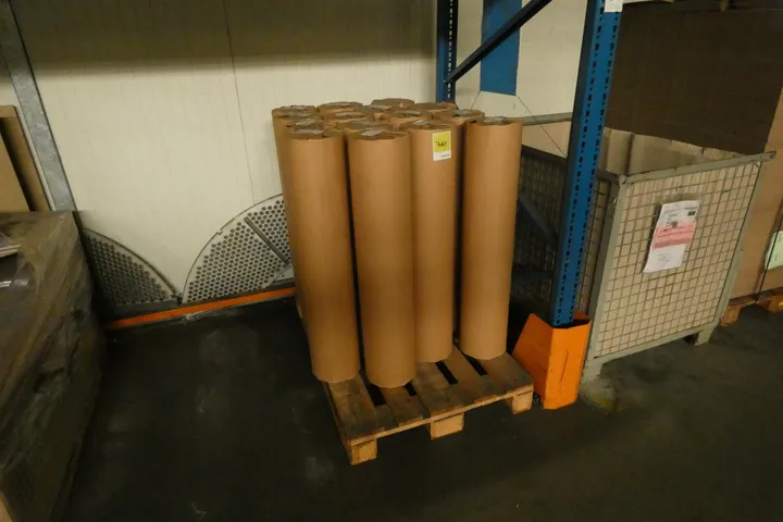 Konvolut NC 110, ohne Druck, VCI-Korrosionsschutzpapier Umfang: Palette mit Inhalt